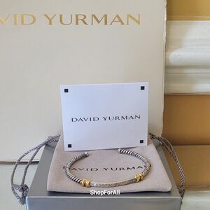 David Yurman Two-Tone Cable Bracelet